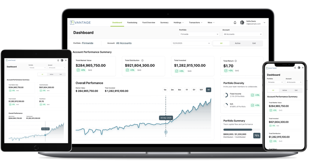 FirstRate Vantage Insight- Investor Portal Software